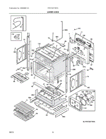 04 - Lower Oven parts for Frigidaire Oven FPET3077RFA from AppliancePartsPros.com