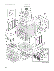 05 - Upper Oven parts for Frigidaire Wall Oven FPET3085PFC from AppliancePartsPros.com