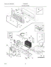 11 - Cooling System parts for Frigidaire Refrigerator FPHB2899PF3 from AppliancePartsPros.com