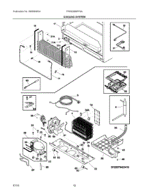 06 - Cooling System parts for Frigidaire Refrigerator FPHB2899PF8A from AppliancePartsPros.com