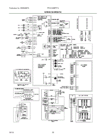 11 - Wiring Schematic parts for Frigidaire Refrigerator FPHC2399PF7A from AppliancePartsPros.com