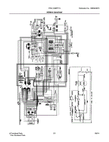 12 - Wiring Diagram parts for Frigidaire Refrigerator FPHC2399PF7A from AppliancePartsPros.com