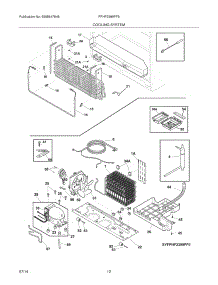 11 - Cooling System parts for Frigidaire Refrigerator FPHF2399PF5 from AppliancePartsPros.com