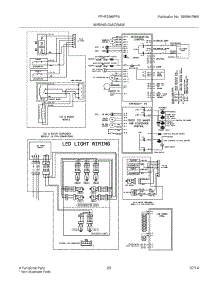 21 - Wiring Diagram parts for Frigidaire Refrigerator FPHF2399PF6 from AppliancePartsPros.com