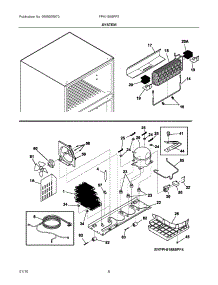 05 - System parts for Frigidaire Refrigerator FPHI1888PF5 from AppliancePartsPros.com