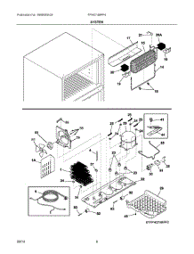 05 - System parts for Frigidaire Refrigerator FPHI2188PF4 from AppliancePartsPros.com