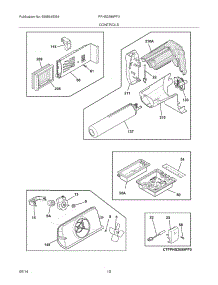 11 - Controls parts for Frigidaire Refrigerator FPHS2399PF3 from AppliancePartsPros.com