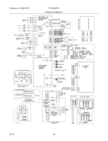 20 - Wiring Schematic parts for Frigidaire Refrigerator FPHS2699PF2 from AppliancePartsPros.com