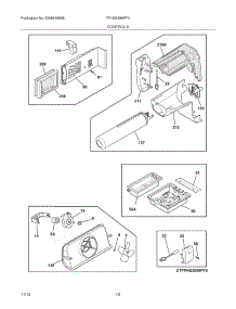 11 - Controls parts for Frigidaire Refrigerator FPHS2699PF3 from AppliancePartsPros.com