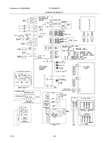 20 - Wiring Schematic parts for Frigidaire Refrigerator FPHS2699PF3 from AppliancePartsPros.com