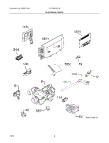 04 - Electrical Parts parts for Frigidaire Dishwasher FPID2495QF2B from AppliancePartsPros.com