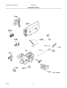 04 - Electrical Parts parts for Frigidaire Dishwasher FPID2497RF1A from AppliancePartsPros.com
