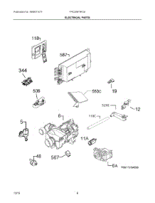 04 - Electrical Parts parts for Frigidaire Dishwasher FPID2497RF2A from AppliancePartsPros.com
