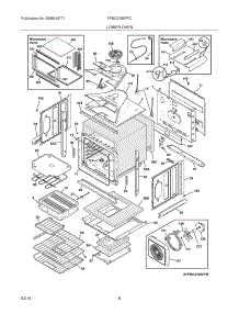 07 - Lower Oven parts for Frigidaire Wall Oven FPMC2785PFC from AppliancePartsPros.com