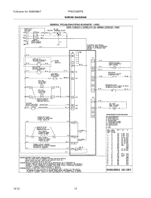 10 - Wiring Diagram parts for Frigidaire Wall Oven FPMC3085PFB from AppliancePartsPros.com