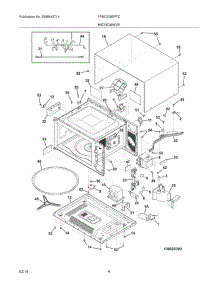 05 - Microwave parts for Frigidaire Wall Oven FPMC3085PFC from AppliancePartsPros.com