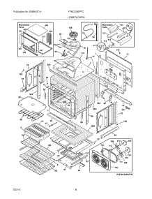 07 - Lower Oven parts for Frigidaire Wall Oven FPMC3085PFC from AppliancePartsPros.com