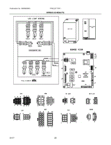 11 - Wiring Schematic parts for Frigidaire Refrigerator FPSC2277RF1 from AppliancePartsPros.com