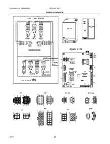 11 - Wiring Schematic parts for Frigidaire Refrigerator FPSS2677RF0 from AppliancePartsPros.com