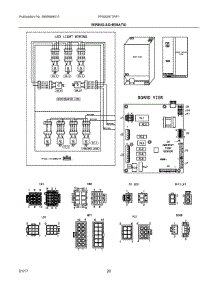 11 - Wiring Schematic parts for Frigidaire Refrigerator FPSS2677RF1 from AppliancePartsPros.com