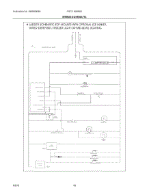 06 - Wiring Schematic parts for Frigidaire Refrigerator FRT21HS8PS5 from AppliancePartsPros.com