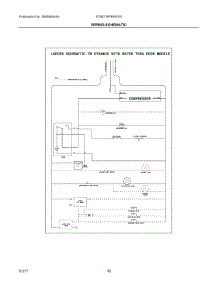 06 - Wiring Schematic parts for Frigidaire Refrigerator FTMD18P4RW7B from AppliancePartsPros.com