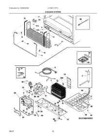 06 - Cooling System parts for Frigidaire Refrigerator LFHB2741PF3 from AppliancePartsPros.com