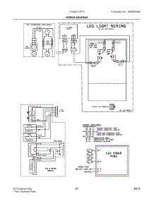 11 - Wiring Diagram parts for Frigidaire Refrigerator LFHB2741PF3 from AppliancePartsPros.com