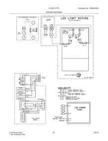 19 - Wiring Diagram parts for Frigidaire Refrigerator LFHB2741PF4 from AppliancePartsPros.com