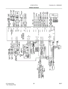 11 - Wiring Diagram parts for Frigidaire Refrigerator LFHB2741PFDA from AppliancePartsPros.com
