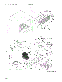 09 - System parts for Frigidaire Refrigerator LFHT1817LB9 from AppliancePartsPros.com