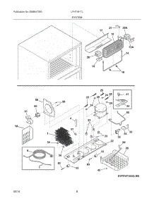 09 - System parts for Frigidaire Refrigerator LFHT1817LFA from AppliancePartsPros.com