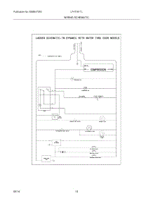 10 - Wiring Schematic parts for Frigidaire Refrigerator LFHT1817LWA from AppliancePartsPros.com