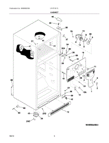 03 - Cabinet parts for Frigidaire Refrigerator LFHT1817LWB from AppliancePartsPros.com