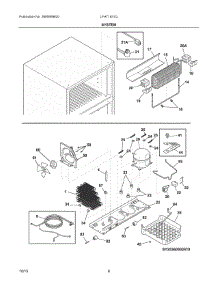 05 - System parts for Frigidaire Refrigerator LFHT1831QE2 from AppliancePartsPros.com