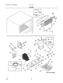 05 - System parts for Frigidaire Refrigerator LFHT1831QE6 from AppliancePartsPros.com