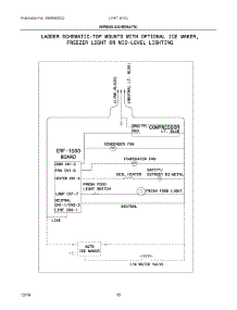 06 - Wiring Schematic parts for Frigidaire Refrigerator LFHT1831QE6 from AppliancePartsPros.com