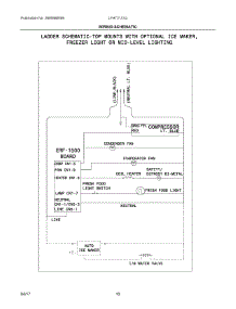 06 - Wiring Schematic parts for Frigidaire Refrigerator LFHT2131QE2 from AppliancePartsPros.com