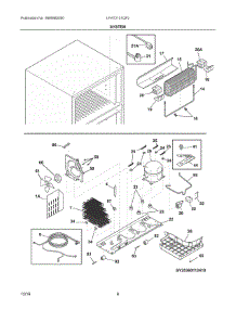 05 - System parts for Frigidaire Refrigerator LFHT2131QF2 from AppliancePartsPros.com