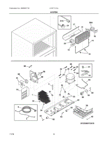 05 - System parts for Frigidaire Refrigerator LFHT2131QP1 from AppliancePartsPros.com