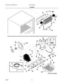 05 - System parts for Frigidaire Refrigerator LFTR1814LBK from AppliancePartsPros.com