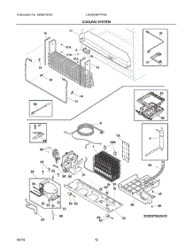 06 - Cooling System parts for Frigidaire Refrigerator LGHB2867PF6A from AppliancePartsPros.com