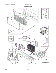 06 - Cooling System parts for Frigidaire Refrigerator LGHB2867PF8A from AppliancePartsPros.com
