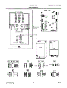 12 - Wiring Diagram parts for Frigidaire Refrigerator LGHB2867PFDA from AppliancePartsPros.com