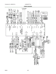 11 - Wiring Diagram parts for Frigidaire Refrigerator LGHB2867PFEA from AppliancePartsPros.com