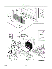 06 - Cooling System parts for Frigidaire Refrigerator LGHB2867TD0 from AppliancePartsPros.com