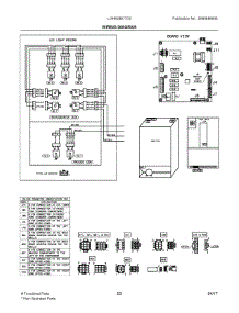 12 - Wiring Diagram parts for Frigidaire Refrigerator LGHB2867TD0 from AppliancePartsPros.com