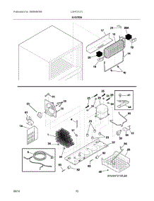 05 - System parts for Frigidaire Refrigerator LGHT2137LE9 from AppliancePartsPros.com