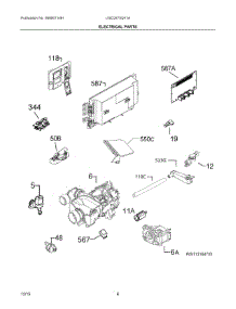 04 - Electrical Parts parts for Frigidaire Dishwasher LGID2475QF1A from AppliancePartsPros.com
