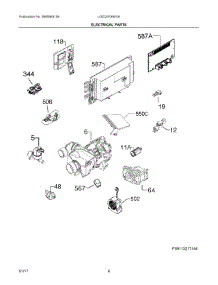 04 - Electrical Parts parts for Frigidaire Dishwasher LGID2478SF0A from AppliancePartsPros.com